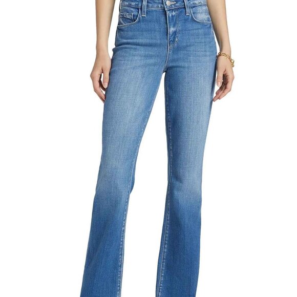 NWT: L' Agence Selma High-Rise Sleek Baby Bootcut Jeans Size 25 - Picture 4 of 14
